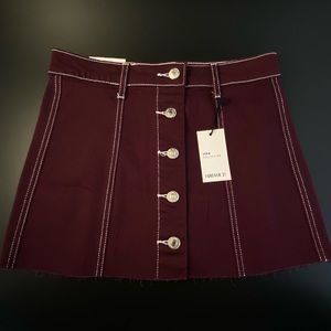 Forever21 | Denim Jean Mini Skirt